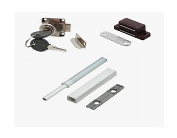 Замки, защелки, толкатели